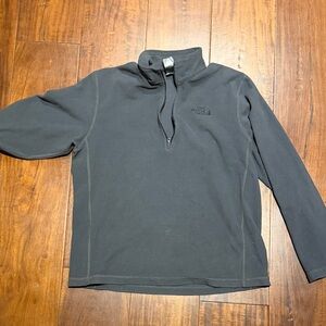 The North Face Charcoal Quarter-Zip Fleece